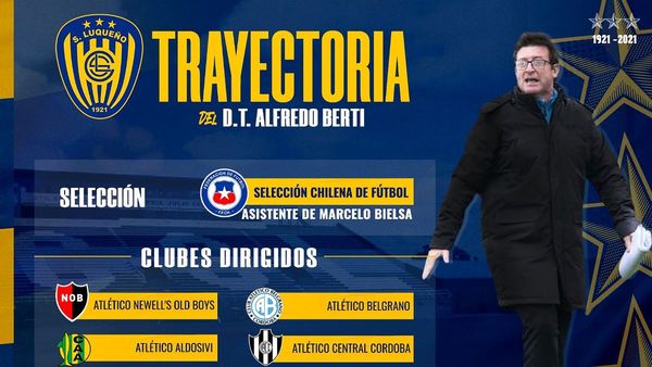 Sportivo Luqueño anunció al Berti