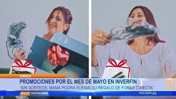 PROMOCIONES POR EL MES DE MAYO EN INVERFIN“SIN SORTEOS, MAMÁ PODRÁ ELEGIR SU REGALO DE FORMA DIRECTA