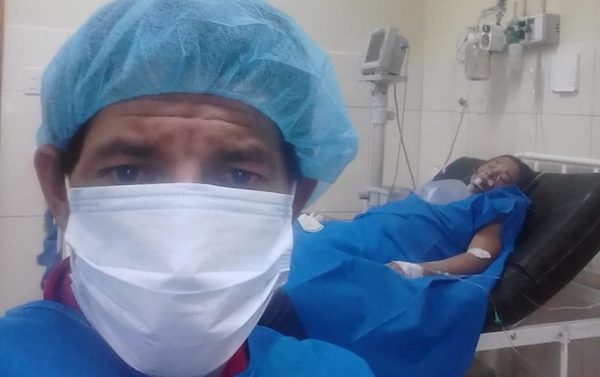Embarazada, y con Covid-19, dio a luz y ahora está en cuidados intensivos
