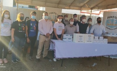 Juntos Contra el Covid: Entregan medicamentos al Hospital Regional
