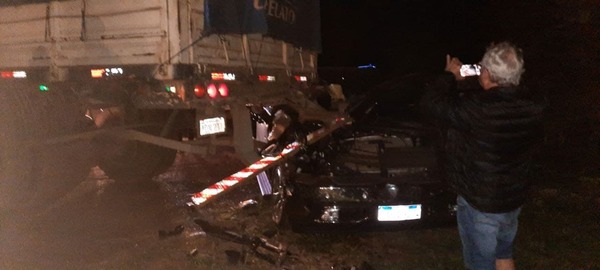 INTENDENTE DE BELLA VISTA INVOLUCRADO EN ACCIDENTE CON SUERTE.