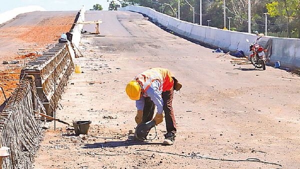 Rampa de acceso a viaducto del Botánico está casi lista