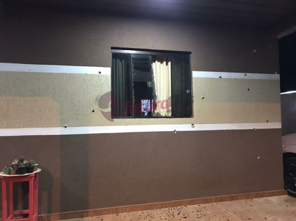 Disparan contra vivienda de un policía en Pedro Juan