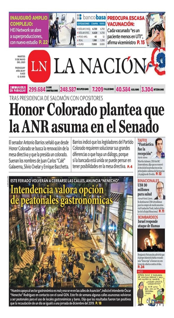 Portadas de este martes 11 de mayo de 2021