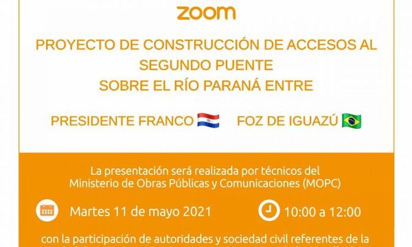 MOPC realiza hoy audiencia para informar sobre detalles de obras complementarias en Franco