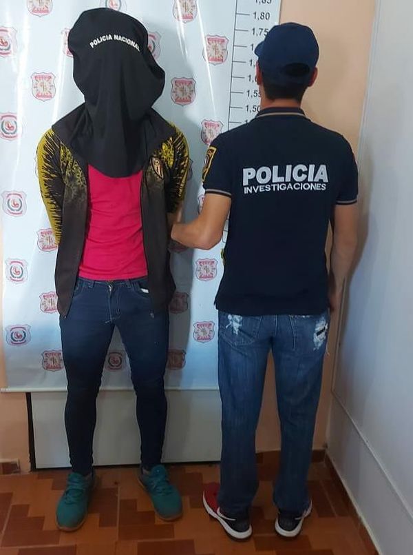 Cae joven acusado de perpetrar hurtos en comercios de Santa Rita - ABC en el Este - ABC Color