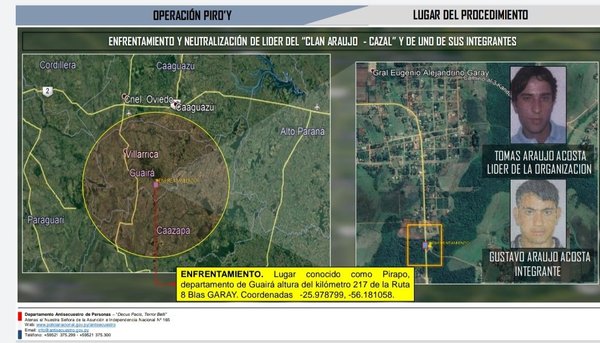 Abatidos dos presuntos sicarios tras enfrentamiento con la DAS