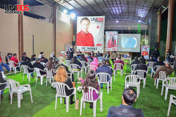 Adherentes de diferentes seccionales ratifican apoyo a Núñez