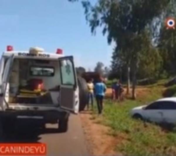 Triple choque deja un herido de gravedad - Paraguay.com