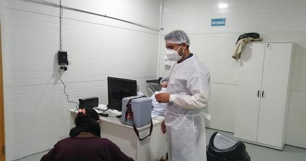 Adultos mayores de 70 años y más fueron inmunizados en Capiatá