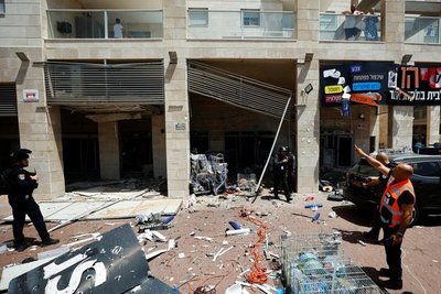 Bombardeo de Hamas: dos muertos y 70 heridos