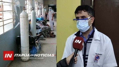 BERDEJO: “HUBO UN MOMENTO CRÍTICO EN EL QUE TODOS LOS BALONES DE O2 ESTABAN EN USO Y DEBIMOS PEDIR MÁS”.