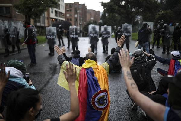 Cifras oficiales: Unos 42 muertos se han registrado en protestas en Colombia hasta ahora