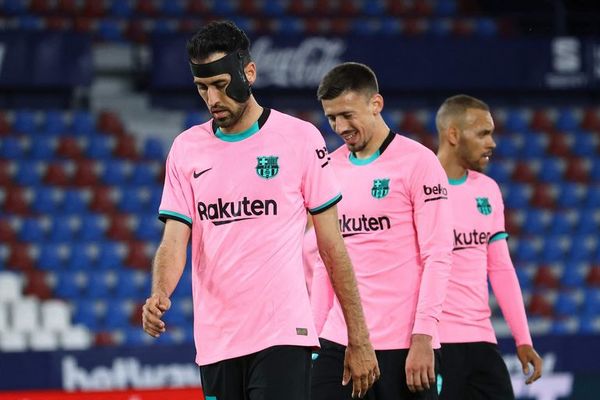 El Barcelona se deja dos puntos y puede que LaLiga ante el Levante - Fútbol - ABC Color