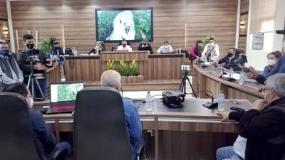 TÉCNICOS DEL MOPC SE REUNIERON CON AUTORIDADES DE PRESIDENTE FRANCO