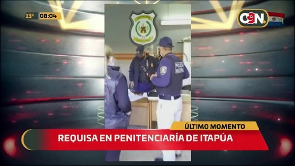 Requisa en la Penitenciaria de Itapúa - C9N