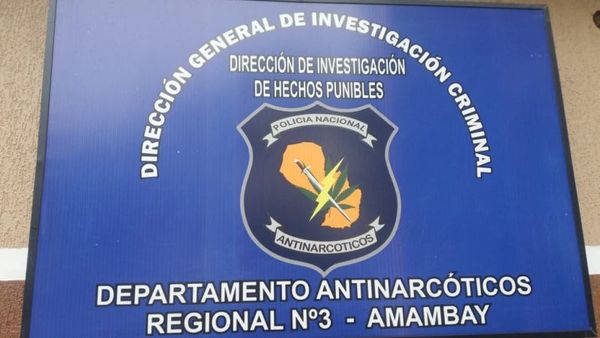 Allanan inmueble rural y destruyen 1.750 kilos de supuesta marihuana picada