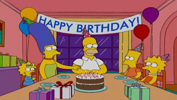 ¡Feliz cumpleaños, Homero Simpson!