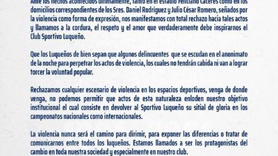 La violencia en Luque no para