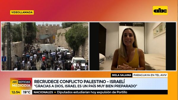 Paraguaya en Israel relata su experiencia, en medio de los bombardeos - ABC Noticias - ABC Color