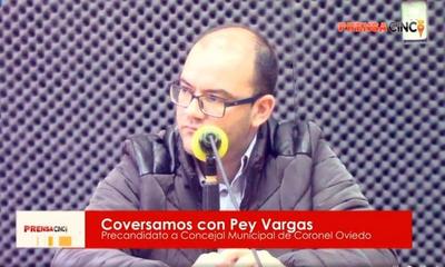 “Estoy harto de la corrupción”, dijo Pey Vargas – Prensa 5