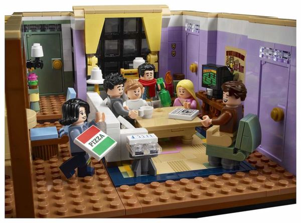 LEGO recrea los departamentos de los personajes de “Friends”