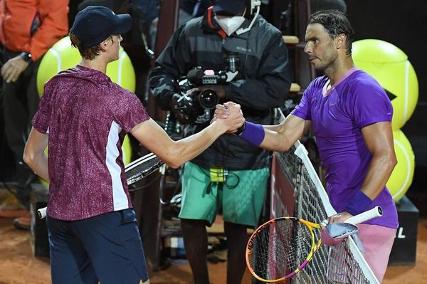 Nadal sobrevive a una jornada letal para los favoritos en Roma - Tenis - ABC Color