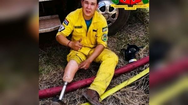 Agredieron al bombero guaireño con discapacidad