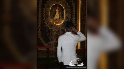 Agradeció a la Virgencita por su egreso: "Dormía en la terminal y ella nunca me dejó"