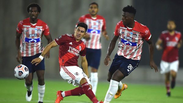 River Plate rescata un punto sobre el final ante Junior