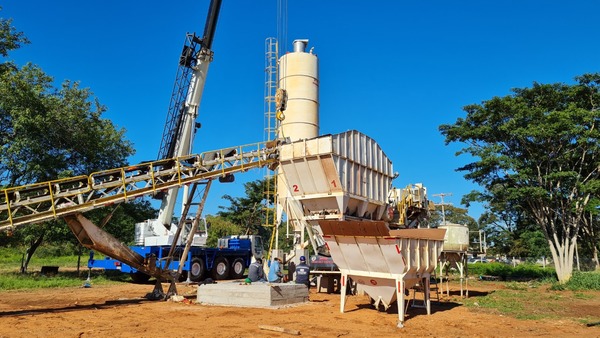 Planta de hormigón generará empleos y ayudará a ahorrar tiempo en obras de Tres Bocas | .::Agencia IP::.