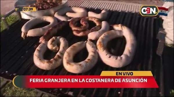 Visitá la feria granjera en la Costanera de Asunción - C9N