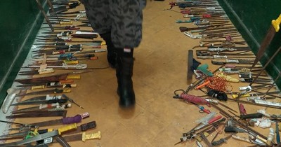 La Nación / Reos amanecen con una requisa e incautación de puñales en cárcel de Tacumbú