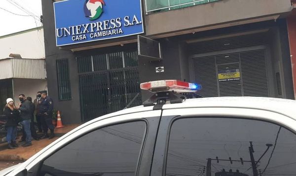 Disparan contra Casa Cambiaría en Pedro Juan Caballero