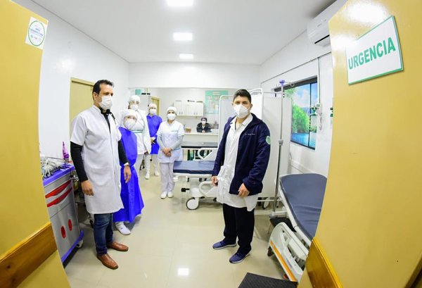 Presidente habilitó mejoras en hospitales de Santa Rosa y San Juan Bautista | .::Agencia IP::.