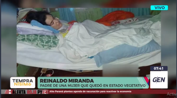 Diario HOY | Reinaldo Miranda, padre de una joven que quedó en estado vegetativo tras el parto