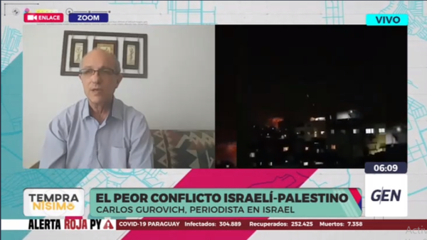 Diario HOY | Carlos Gurovich, periodista argentino en Israel, sobre el conflicto entre Israel y Palestina