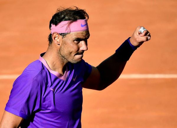 Rafael Nadal también clasificó a los cuartos de final de Roma - Tenis - ABC Color