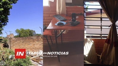 HURTARON COMPUTADORAS DE SUPERVISIÓN DE ENCARNACIÓN.