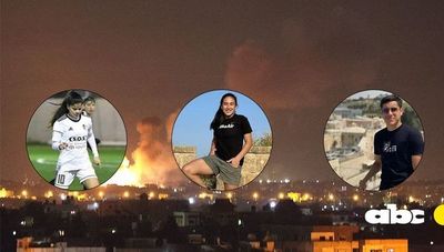 “Tengo miedo, pensé que esto solo pasaba en las películas”, el relato de una futbolista paraguaya desde Israel - Fútbol - ABC Color