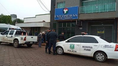 Desconocidos atacan a tiros una casa de cambios en Pedro Juan Caballero
