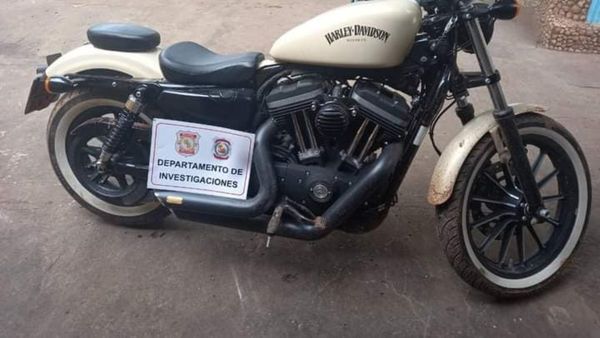 Vendieron por G. 500.000 en Concepción una Harley robada en Brasil