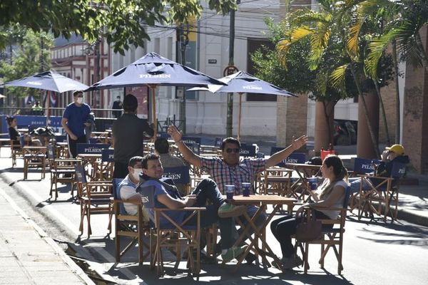 Las 35 calles que serán peatonales este fin de semana por las fiestas patrias - Nacionales - ABC Color