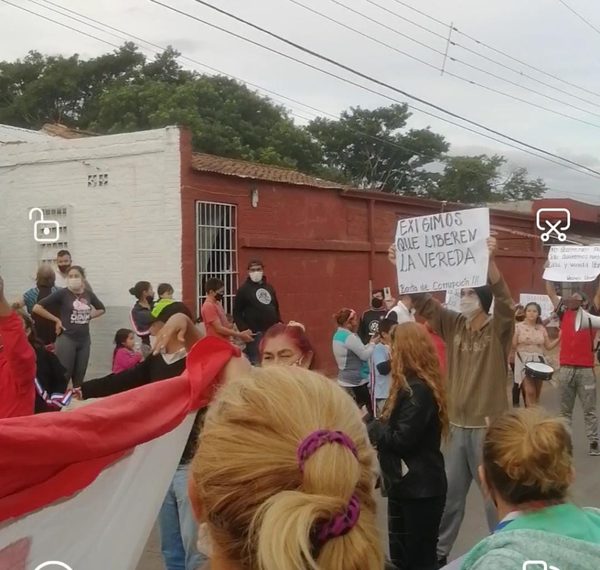 Manifestación en Lote Guazú » San Lorenzo PY