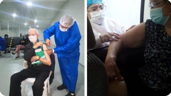 COVID: Abuela se vacunó porque vio que el pa'i Velasco lo hizo