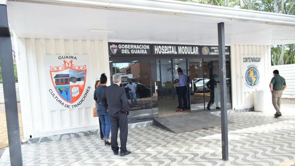 Hospital Modular, inaugurado dos veces, sigue sin funcionar en Guairá