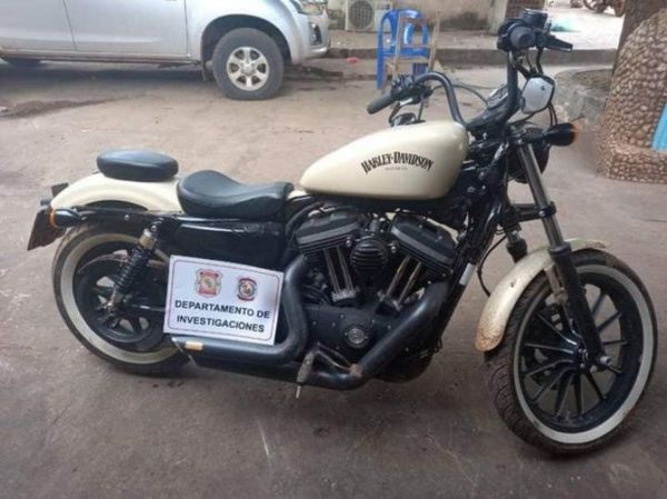 Vendieron por G. 500.000 en Concepción una Harley robada en Brasil