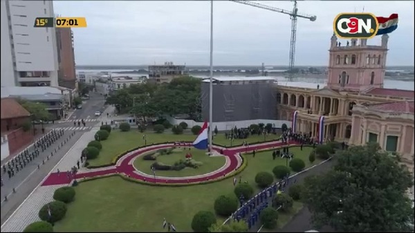 Festejos Patrios por los 210 años de Independencia del Paraguay - C9N