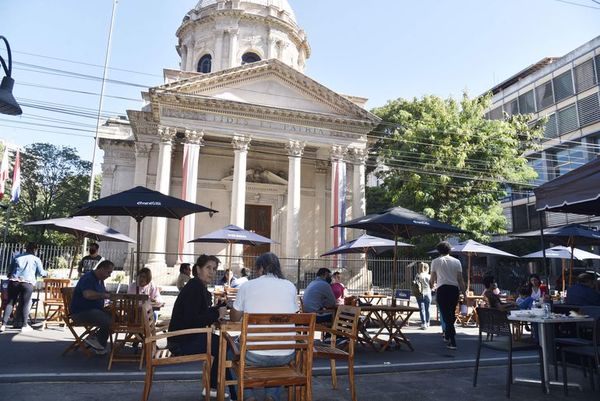 Uso de calles para gastronómicos genera buena facturación - Nacionales - ABC Color