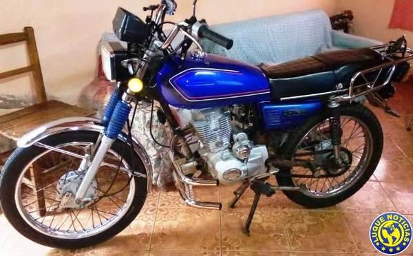 Denuncian hurto de una motocicleta •